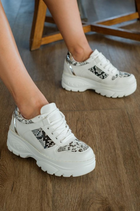 Sneakers με snake print 330.H8935-L