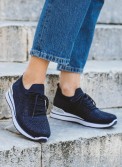 Slip-on sneakers τύπου κάλτσα με λάμψεις 416.LY507-F