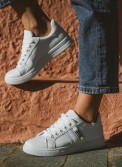 Tennis sneakers με διακοσμητικό στο πλάι 416.OX2539-L