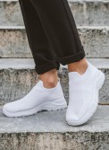 Υφασμάτινα slip-on sneakers τύπου κάλτσα 416.LY530-F