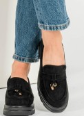 Suede loafers με chunky σόλα 396.D2730-L