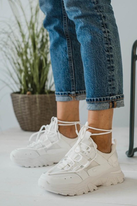 Chunky sneakers με διπλό δέσιμο 420.LY511-L