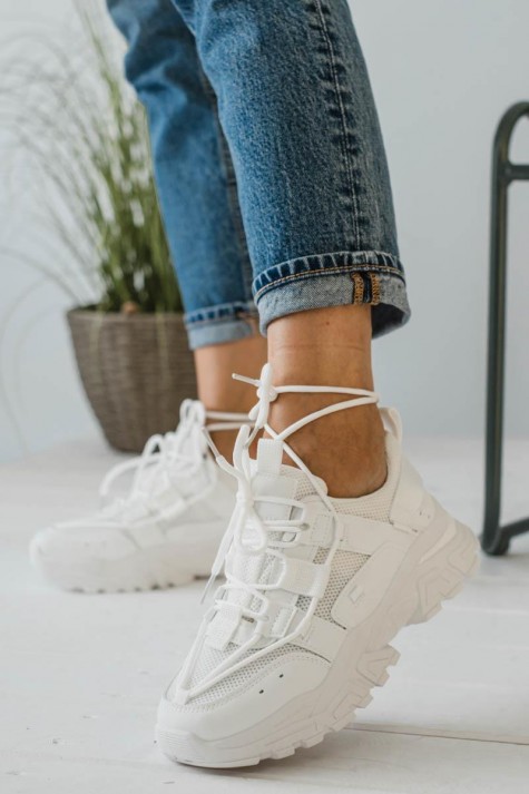 Chunky sneakers με διπλό δέσιμο 420.LY511-L