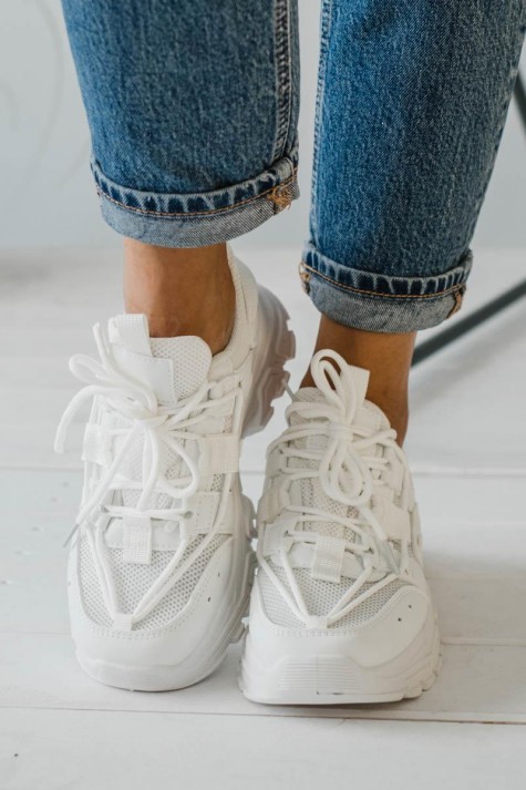 Chunky sneakers με διπλό δέσιμο 420.LY511-L