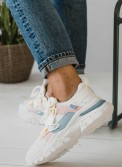 Chunky sneakers με διπλό δέσιμο 420.LY511-L