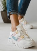 Chunky sneakers με διπλό δέσιμο 420.LY511-L