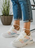 Chunky sneakers με διπλό δέσιμο 420.LY511-L