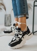 Chunky sneakers με διπλό δέσιμο 420.LY511-L