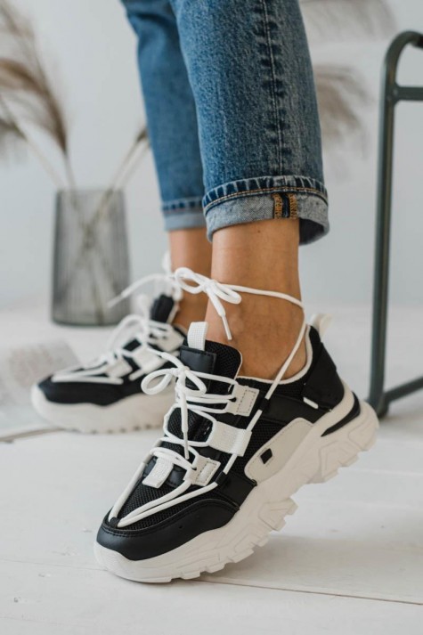 Chunky sneakers με διπλό δέσιμο 420.LY511-L