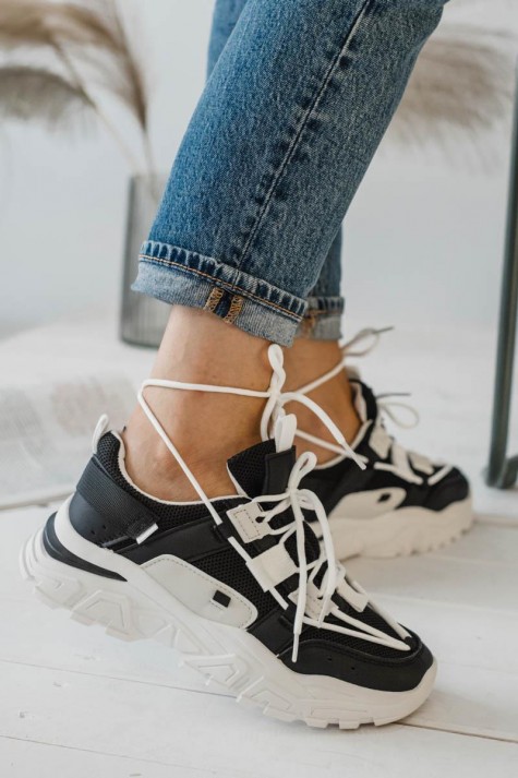 Chunky sneakers με διπλό δέσιμο 420.LY511-L