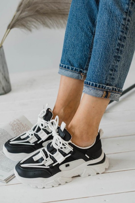 Chunky sneakers με διπλό δέσιμο 420.LY511-L