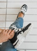 Chunky sneakers με διπλό δέσιμο 420.LY511-L