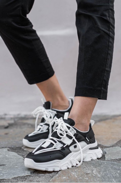 Chunky sneakers με διπλό δέσιμο 420.LY511-L