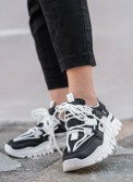 Chunky sneakers με διπλό δέσιμο 420.LY511-L