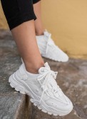 Chunky sneakers με διπλό δέσιμο 420.LY511-L