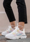 Chunky sneakers με διπλό δέσιμο 420.LY511-L