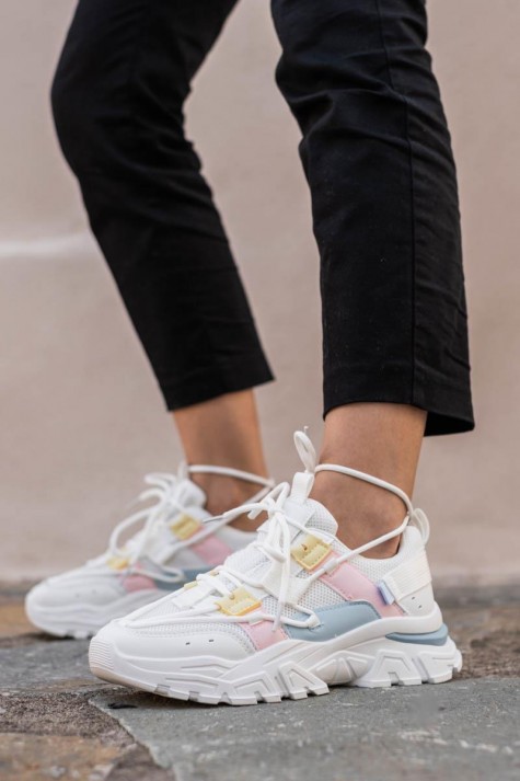 Chunky sneakers με διπλό δέσιμο 420.LY511-L