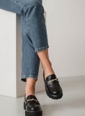 Chunky loafers με διακοσμητική αλυσίδα 330.D2722-L