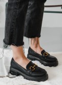 Chunky loafers με χρυσή αλυσίδα 330.D2710-L