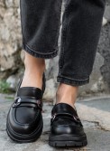 Chunky loafers με διακοσμητική αλυσίδα 330.OM2210-L