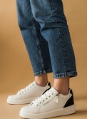 Tennis sneakers με διακοσμητικό φερμουάρ 330.C631-L