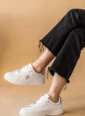 Tennis sneakers με διακοσμητικό με στρας 330.C691-L