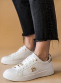 Tennis sneakers με διακοσμητικό με στρας 330.C691-L