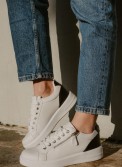 Tennis sneakers με διακοσμητικό φερμουάρ 330.C631-L