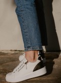 Tennis sneakers με διακοσμητικό φερμουάρ 330.C631-L