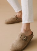 Fussbett suede δίπατα clogs 330.T1168-C