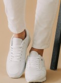 Casual μονόχρωμα sneakers 330.602-2-L