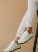 Tennis sneakers με glitter γύρω από την σόλα 330.D7984-L