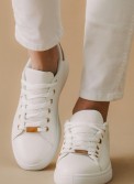 Tennis sneakers με ανάγλυφη υφή 330.OX2528-L