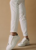 Tennis sneakers με ανάγλυφη υφή 330.OX2528-L