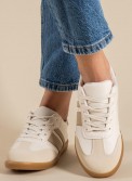 Street style sneakers με ρίγες 431.LY753-L