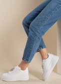 Δίσολα sneakers με διακοσμητικό με στρας 431.LY678-L