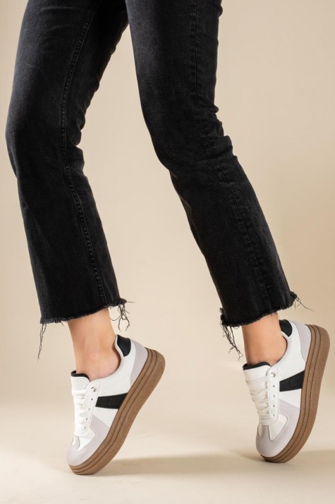 Street style δίσολα sneakers με ρίγες 425.9539-L