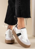 Street style δίσολα sneakers με ρίγες 425.9539-L