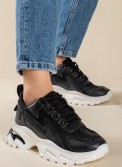 Chunky sneakers σε συνδυασμό χρωμάτων και υλικών 431.LY632-L