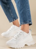 Chunky sneakers σε συνδυασμό χρωμάτων και υλικών 431.LY632-L