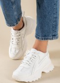 Chunky sneakers σε συνδυασμό χρωμάτων και υλικών 431.LY632-L