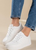 Casual sneakers με εξωτερικές ραφές 431.OX2350-L