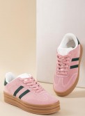 Street style δίσολα sneakers με ρίγες 425.C726-L