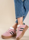 Street style δίσολα sneakers με ρίγες 425.C726-L