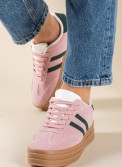 Street style δίσολα sneakers με ρίγες 425.C726-L