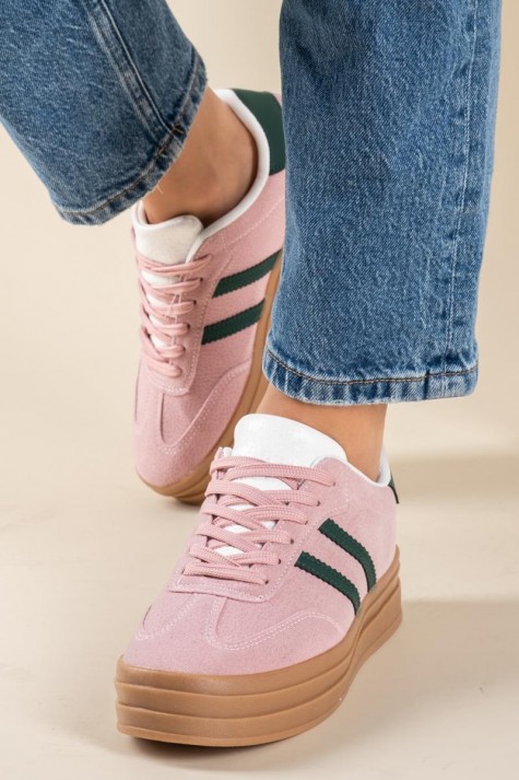 Street style δίσολα sneakers με ρίγες 425.C726-L