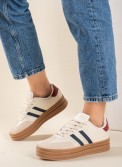 Street style δίσολα sneakers με ρίγες 425.C726-L