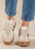 Street style δίσολα sneakers με ρίγες 425.C726-L