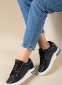 Tennis sneakers με εσωτερικό τακούνι 431.LY661-L