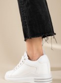 Tennis sneakers με εσωτερικό τακούνι 431.LY661-L